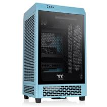 Gabinete Thermaltake The Tower 200 Turquoise Edition - 2 x Fan 140mm - Mini ITX - CA-1X9-00SBWN-00