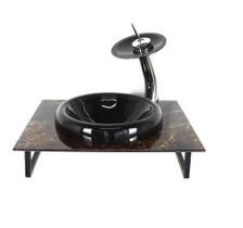 Gabinete Vidro Banheiro 50Cm Bancada Marmorizada Marmore Gabinete Vidro Banheiro 50Cm Bancada Marmorizada Marmore