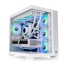 Gabinete VIEW 380 SNOW WHITE TG ARGB MID TOWER c/4 FANS TT - CA-1Z2-00M1WN-00