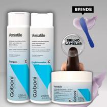 Gaboni Kit Versatile Shampoo Condicionador e Mascara