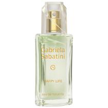 Gabriela sabatini happy life feminino eau de toilette 60ml Gabriela sabatini happy life feminino eau de toilette 60ml