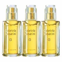 Gabriela Sabatini Perfume Feminino Eau de Toilette Kit com 3 unidades
