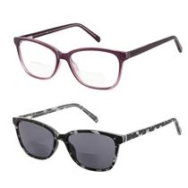 Gafas Bifocales de Lectura Kafirlo Cateye con Filtro de Luz Azul 2.25