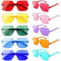 Gafas de Fiesta SUNOVELTIES Sin Montura de Colores x10 Gafas de Fiesta SUNOVELTIES Sin Montura de Colores x10