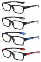 Gafas de Lectura JOON-joon 4 Pares Bloqueo de Luz Azul +1.0