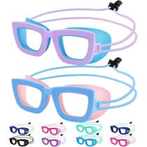 Gafas de Natación Vvinca para Niños de 3 a 10 Años con Protección Anti-vaho y UV