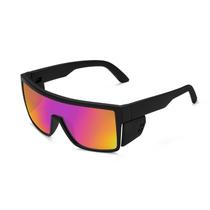 Gafas de seguridad BINGKING Polarizadas UV400 Mate Negro/Violeta