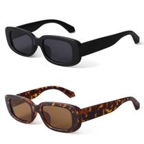 Gafas de sol ADE WU rectangulares retro de los 90 para mujer y hombre Gafas de sol ADE WU rectangulares retro de los 90 para mujer y hombre