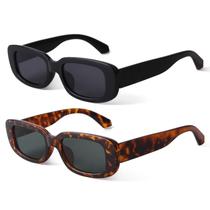 Gafas de Sol ADE WU Rectangulares Retro de los 90 para Mujeres y Hombres Gafas de Sol ADE WU Rectangulares Retro de los 90 para Mujeres y Hombres
