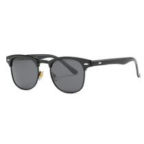 Gafas de Sol AEVOGUE AE0369 Polarizadas Semirimless Negras