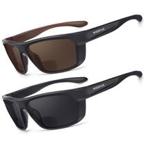 Gafas de Sol Bifocales para Lectura Missfive Ligeras TR90 2.0x