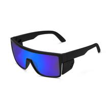 Gafas de Sol BINGKING de Seguridad Polarizadas Cuadradas para Hombres y Mujeres en Azul Gafas de Sol BINGKING de Seguridad Polarizadas Cuadradas para Hombres y Mujeres en Azul