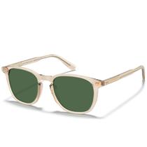 Gafas de Sol CARFIA Amarillo Transparente Retro de Acetato Polarizado para Hombre