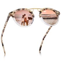 Gafas de Sol CARFIA Pequeñas Rosa con Espejo en Acetato para Mujer Gafas de Sol CARFIA Pequeñas Rosa con Espejo en Acetato para Mujer