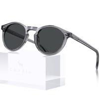 Gafas de Sol CARFIA Retro Redondas Polarizadas UV400 con Montura de Acetato Gafas de Sol CARFIA Retro Redondas Polarizadas UV400 con Montura de Acetato