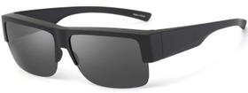 Gafas de Sol CAXMAN para Usar Sobre Anteojos con Lentes Polarizadas Negras