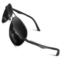 Gafas de sol CGID GA61 de aleación Al-Mg premium estilo aviador polarizadas
