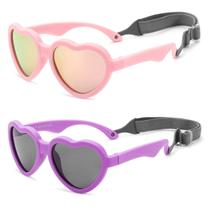 Gafas de sol COASION para bebés, primeras gafas polarizadas irrompibles 0-24 meses
