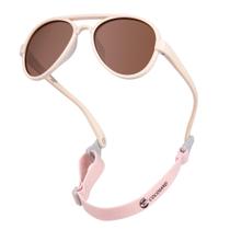 Gafas de Sol COCOSAND para Bebé Polarizadas Aviador Beige 0-24 Meses Gafas de Sol COCOSAND para Bebé Polarizadas Aviador Beige 0-24 Meses