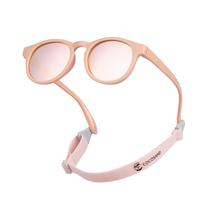 Gafas de Sol COCOSAND para Bebés y Niños Pequeños, Lentes Redondas Polarizadas Rosa Bebé Gafas de Sol COCOSAND para Bebés y Niños Pequeños, Lentes Redondas Polarizadas Rosa Bebé
