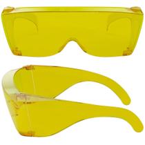 Gafas de Sol Cubrenante sobre Lentes Recetados Wise Eyewear Negro (Amarillo)