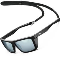 Gafas de Sol Deportivas Polarizadas ATTCL TR90 con Montura Cuadrada 1124