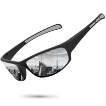 Gafas de Sol Deportivas Polarizadas UV400 Ofwin con Espejo Plateado