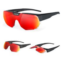 Gafas de Sol Deportivas Polarizadas VOZAPOW con Clip Abatible para Hombre y Mujer