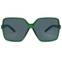 Gafas de sol Dollger cuadradas oversize en verde para mujeres y hombres