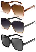 Gafas de Sol Dollger Sobredimensionadas Cuadradas Polarizadas UV400 para Mujer