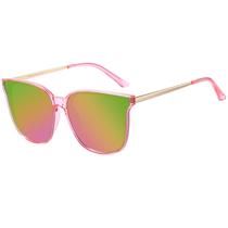 Gafas de Sol DUCO Sobredimensionadas Polarizadas W016 para Mujer con Armazón Rosa