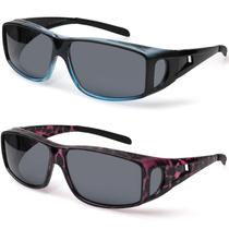 Gafas de sol envolventes Yogo Vision polarizadas 100% UV para hombre y mujer Gafas de sol envolventes Yogo Vision polarizadas 100% UV para hombre y mujer