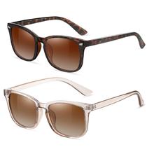 Gafas de sol FEIDUSUN clásicas polarizadas UV400 para mujer y hombre Gafas de sol FEIDUSUN clásicas polarizadas UV400 para mujer y hombre