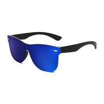 Gafas de sol FEISEDY B4114 sin montura con lente espejada UV400 62 mm