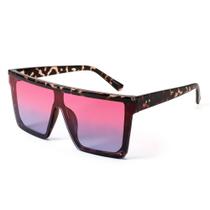 Gafas de Sol FEISEDY Cuadradas Sobredimensionadas a la Moda UV400 B2470 Rosadas Gafas de Sol FEISEDY Cuadradas Sobredimensionadas a la Moda UV400 B2470 Rosadas