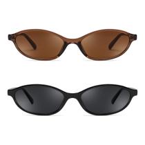 Gafas de Sol FEISEDY Retro Ovaladas de Ojo de Gato para Mujeres B0257