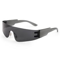 Gafas de Sol FEISEDY Sin Montura Y2K Futuristas Envolventes B2927 Gafas de Sol FEISEDY Sin Montura Y2K Futuristas Envolventes B2927