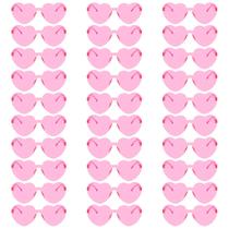Gafas de Sol Fengek Corazón Sin Montura Transparentes Rosas x30