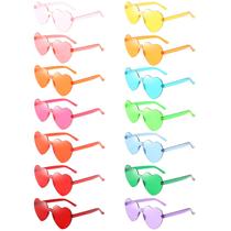 Gafas de Sol Geopty con Marco en Forma de Corazón y Color Caramelo para Mujeres
