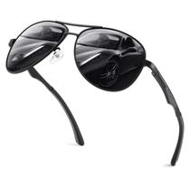 Gafas de Sol GQUEEN Clásicas de Estilo Militar Piloto Polarizadas