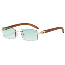 Gafas de sol HEPTAGRAM 7 Heptagram Rectangulares Sin Montura de Moda
