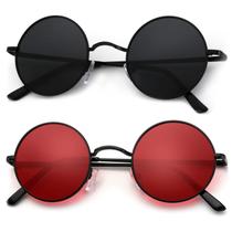 Gafas de Sol KALIYADI Redondas Polarizadas Retro de Metal UV45 para Hombre y Mujer Gafas de Sol KALIYADI Redondas Polarizadas Retro de Metal UV45 para Hombre y Mujer