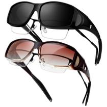 Gafas de Sol KANASTAL Polarizadas UV400 para Hombres y Mujeres, para Usar Sobre Lentes Gafas de Sol KANASTAL Polarizadas UV400 para Hombres y Mujeres, para Usar Sobre Lentes