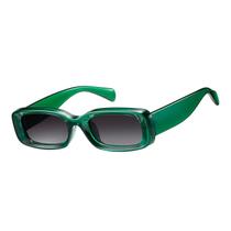 Gafas de Sol Kimorn Retro Rectangular K1703 UV400 Verde/Gris