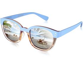 Gafas de Sol Leafael Polarizadas para Mujer 100% UV400 Cuadradas Azules Gafas de Sol Leafael Polarizadas para Mujer 100% UV400 Cuadradas Azules