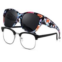 Gafas de Sol LVIOE Snap Shades Polarizadas UV400 Modelo LS5779 para Usar Sobre Anteojos Gafas de Sol LVIOE Snap Shades Polarizadas UV400 Modelo LS5779 para Usar Sobre Anteojos