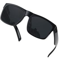 Gafas de sol LYZOIT cuadradas polarizadas extragrandes para hombre