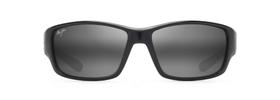 Gafas de Sol Maui Jim Local Kine Polarizadas Negro Brillante/Gris