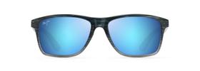 Gafas de sol Maui Jim Onshore Polarizadas Rectangulares Azules Talla Grande