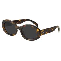 Gafas de sol ovaladas retro y a la moda para mujer, mosanana, con diseño tortuga